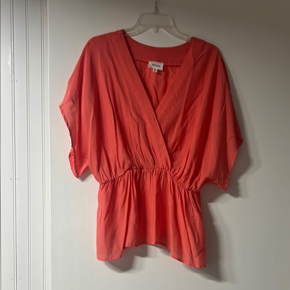 Heyson Sz L Coral Blouse